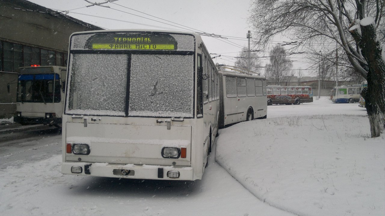 Незабаром Тернополем почнуть курсувати ще два нових тролейбуси