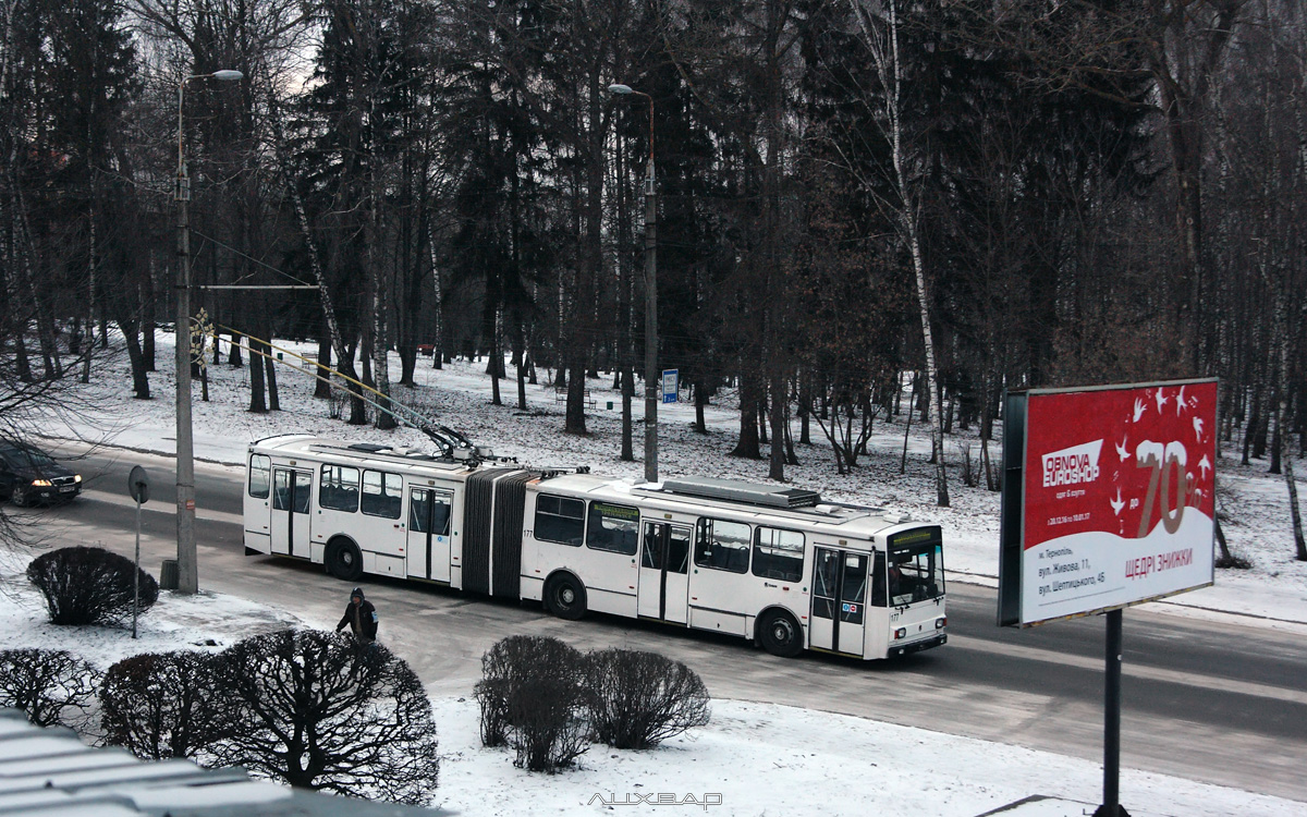 Тролейбус №177 уперше виїхав на вулиці Тернополя