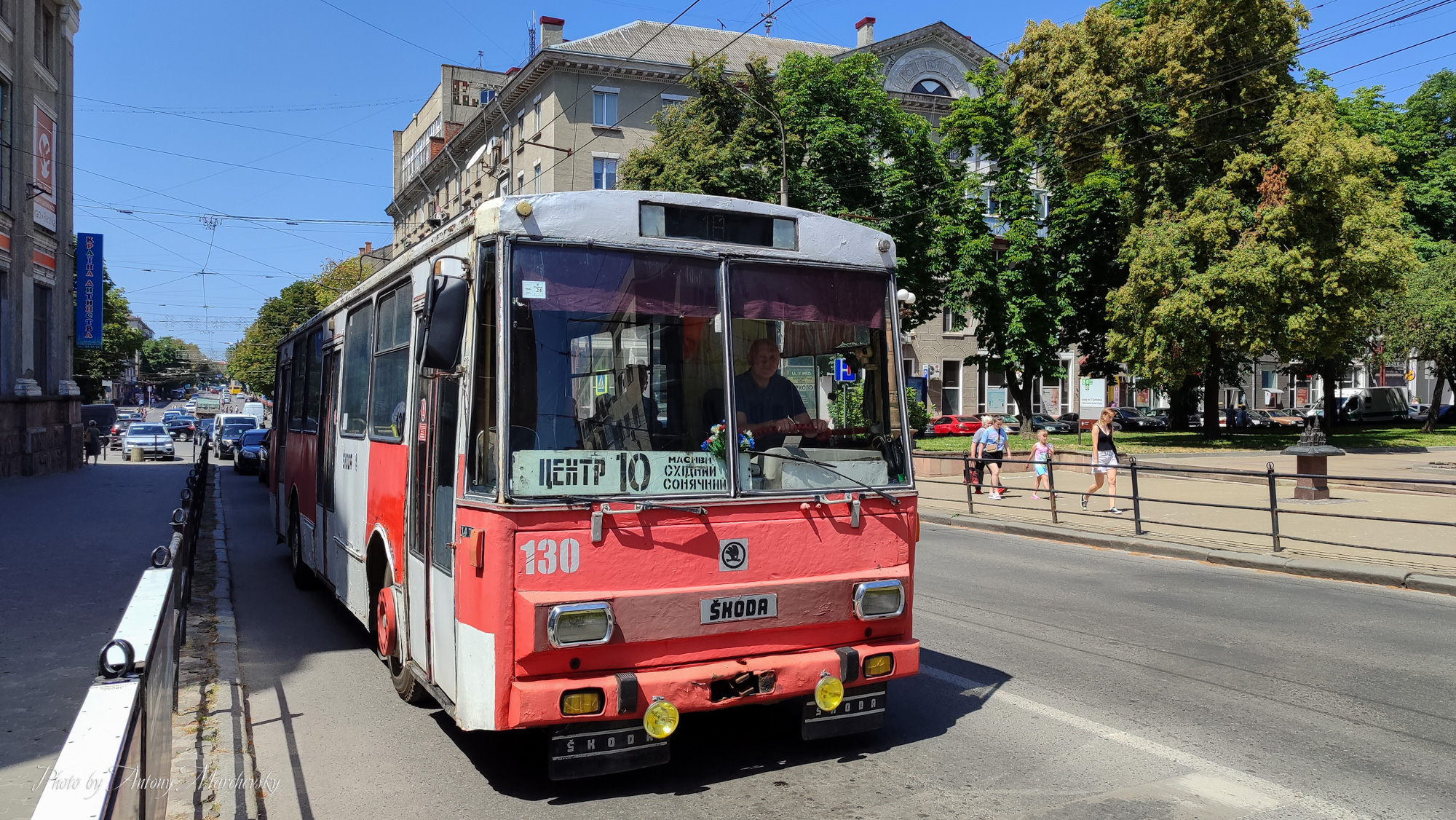З 9 липня тимчасово змінюється тролейбусний маршрут №10